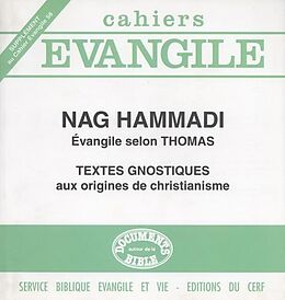 Broché SCE-58 : Nag Hammadi - Evangile selon Thomas de Raymond Kuntzmann