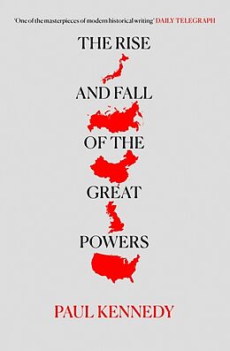 Couverture cartonnée The Rise and Fall of the Great Powers. Aufstieg und Fall der großen Mächte, engl. Ausgabe de Paul Kennedy