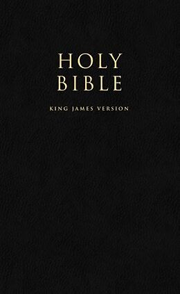 Kartonierter Einband HOLY BIBLE: King James Version (KJV) Popular Gift & Award Black Leatherette Edition von Collins UK