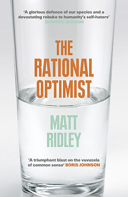 Couverture cartonnée The Rational Optimist de Matt Ridley