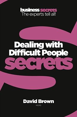 Poche format B Dealing with Difficult People von David Brown