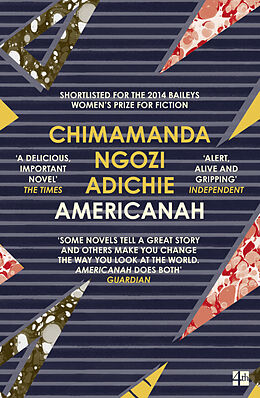 Couverture cartonnée Americanah de Chimamanda Ngozi Adichie