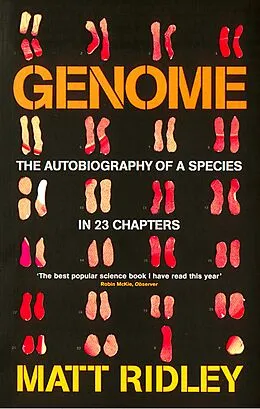 E-Book (epub) Genome: The Autobiography of a Species in 23 Chapters von Matt Ridley