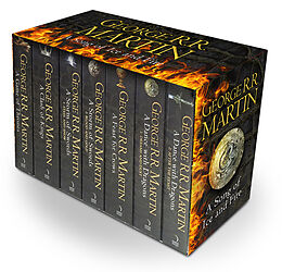 Couverture cartonnée A Game of Thrones: The Story Continues. 7 Volumes Boxed Set de George R. R. Martin