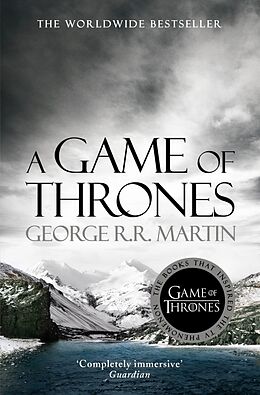 Couverture cartonnée A Song of Ice and Fire 01. A Game of Thrones de George R. R. Martin