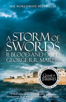 Couverture cartonnée A Song of Ice and Fire 03. A Storm of Swords: Part 2. Blood and Gold de George R. R. Martin