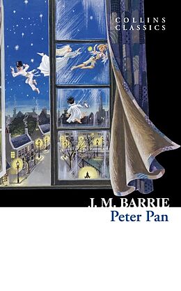 Couverture cartonnée Peter Pan de J. M. Barrie