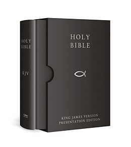 Livre Relié Holy Bible: King James Version (KJV) Black Presentation Edit de Collins KJV Bibles