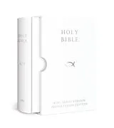 Fester Einband HOLY BIBLE: King James Version (KJV) White Presentation Edition von Collins UK