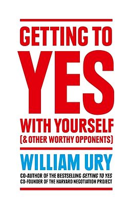 Couverture cartonnée Getting to Yes with Yourself de Ury William