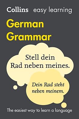 Kartonierter Einband Easy Learning German Grammar von Collins Dictionaries