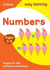 Couverture cartonnée Numbers Ages 3-5 de Collins Easy Learning