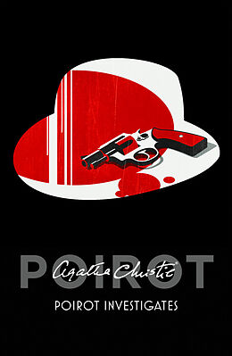 Couverture cartonnée Poirot Investigates de Agatha Christie