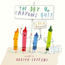 Reliure en carton The Day the Crayons Quit de Drew Daywalt