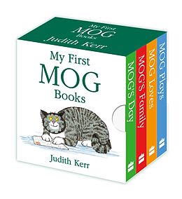 Reliure en carton indéchirable My First Mog Books de Judith Kerr