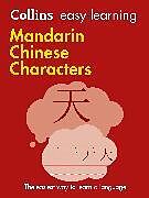 Kartonierter Einband Easy Learning Mandarin Chinese Characters von Collins Dictionaries