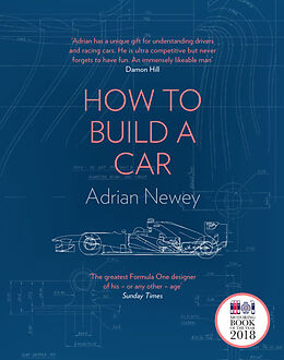 Livre Relié How to Build a Car de Adrian Newey