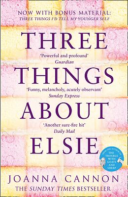 E-Book (epub) Three Things About Elsie von Joanna Cannon