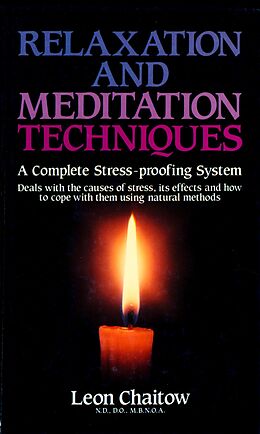 E-Book (epub) Relaxation and Meditation Techniques von Leon Chaitow