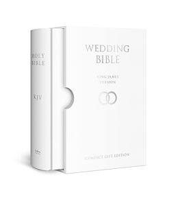 Livre Relié Holy Bible: King James Version (KJV) White Compact Wedding Edition de Collins UK