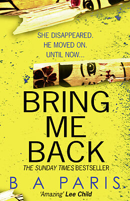 Poche format B Bring Me Back de B. A. Paris