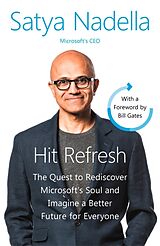 Couverture cartonnée Hit Refresh de Satya Nadella