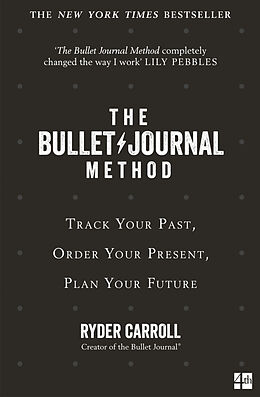 Couverture cartonnée The Bullet Journal Method de Ryder Carroll