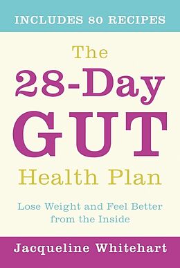 Couverture cartonnée The 28-Day Gut Health Plan de Whitehart Jacqueline