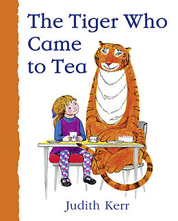 Reliure en carton The Tiger Who Came to Tea de Judith Kerr