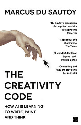 Couverture cartonnée The Creativity Code de Marcus Du Sautoy