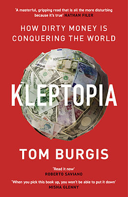 Couverture cartonnée Kleptopia de Tom Burgis