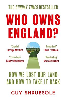 Couverture cartonnée Who Owns England? de Shrubsole Guy