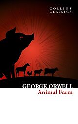 Couverture cartonnée Animal Farm de George Orwell