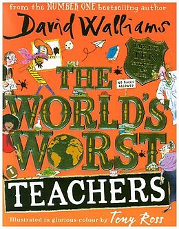 Couverture cartonnée The World's Worst Teachers de David Walliams