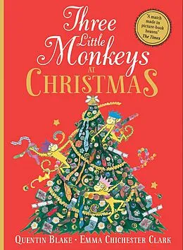 E-Book (epub) Three Little Monkeys at Christmas von Quentin Blake
