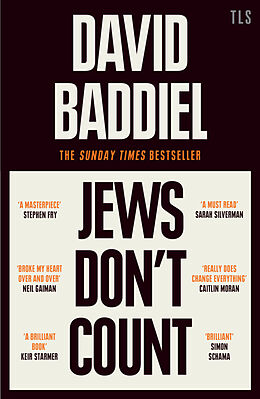 Couverture cartonnée Jews Don't Count de David Baddiel