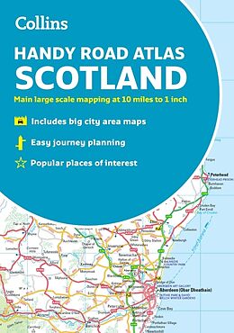 Kartonierter Einband Collins Handy Road Atlas Scotland von Collins Maps