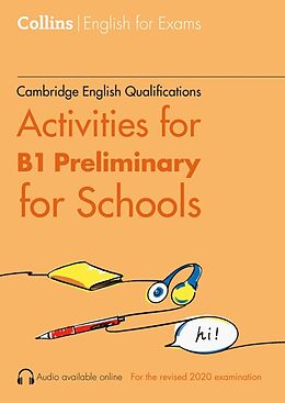 Broché Collins Cambridge English: Activities for B1 Preliminary for Schools de Rebecca Adlard