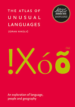 Couverture cartonnée The Atlas of Unusual Languages de Zoran Nikolic, Collins Books