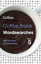 Couverture cartonnée Coffee Break Wordsearches Book 5 de Collins Puzzles