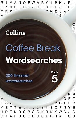 Couverture cartonnée Coffee Break Wordsearches Book 5 de Collins Puzzles