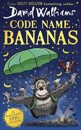 Couverture cartonnée Code Name Bananas de David Walliams