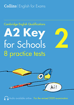 Kartonierter Einband Practice Tests for A2 Key for Schools (KET) (Volume 2) von Patrick McMahon