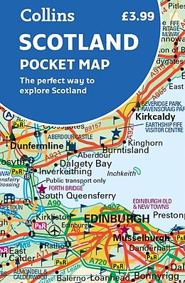 Carte (de géographie) pliée Scotland Pocket Map de Collins Maps