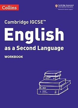 Couverture cartonnée Cambridge IGCSE English as a Second Language Workbook de Susan Anstey, Gould Jane, Gould Mike