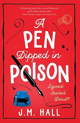 Couverture cartonnée A Pen Dipped in Poison de J. M. Hall