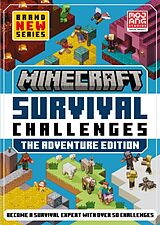 Livre Relié MINECRAFT SURVIVAL CHALLENGES de Mojang AB