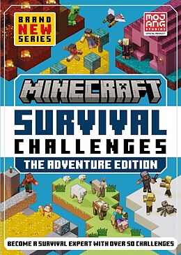 Livre Relié MINECRAFT SURVIVAL CHALLENGES de Mojang AB