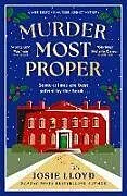 Fester Einband Murder Most Proper von Josie Lloyd