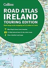 Kartonierter Einband Road Atlas Ireland von Collins Maps